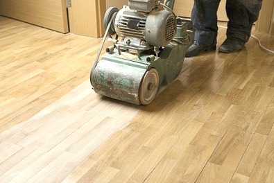 refinishing and sanding wood floors